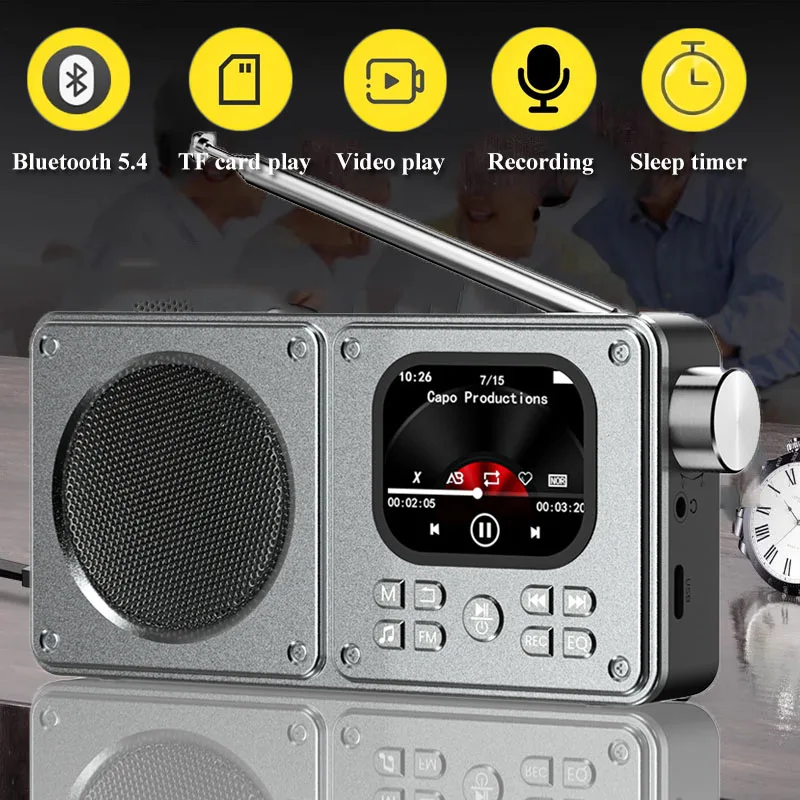 Mini Portable Fm Ra… - image