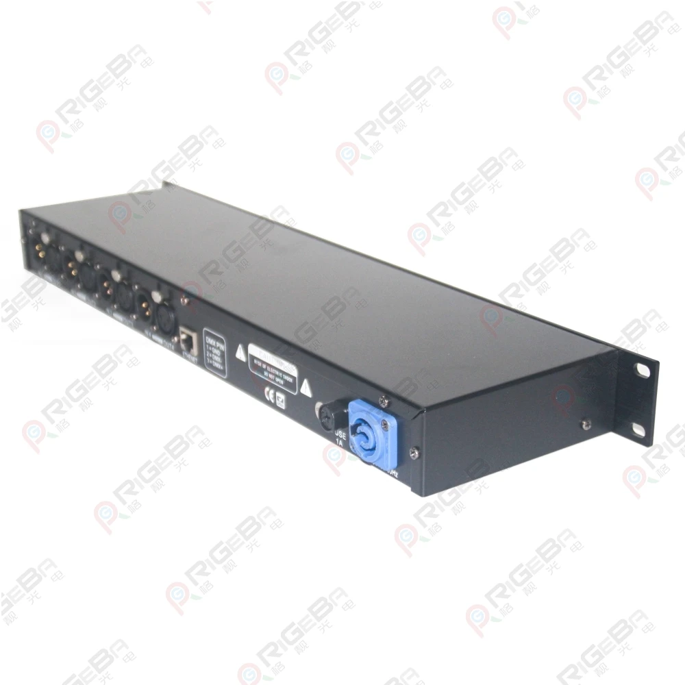 New Design Artnet-dmx 512 Converter Led Amplifier signal Repe 8 Road signal Booster Amplifier  Converter for Led Stage Light