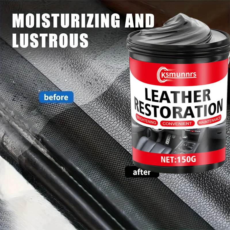 Car Plastic Part Plating Refinishing Agent - Restore Shine, Car Dashboard Wax, Tire Blackening Wax, Sofa Seat Cream - Suitable F