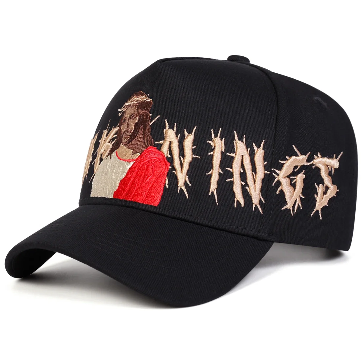 Image of Unisex Baseballkappen mit Persönlichkeitsstickerei für Frühling und Herbst, Verstellbare Freizeithüte, Sonnenschutzhüte, Sportkappen