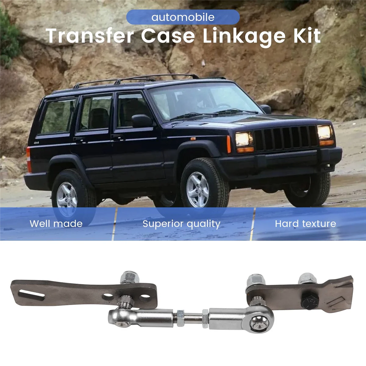 مجموعة ربط علبة النقل تناسب جيب شيروكي XJ Comanche MJ 1986-2001 سهلة التركيب