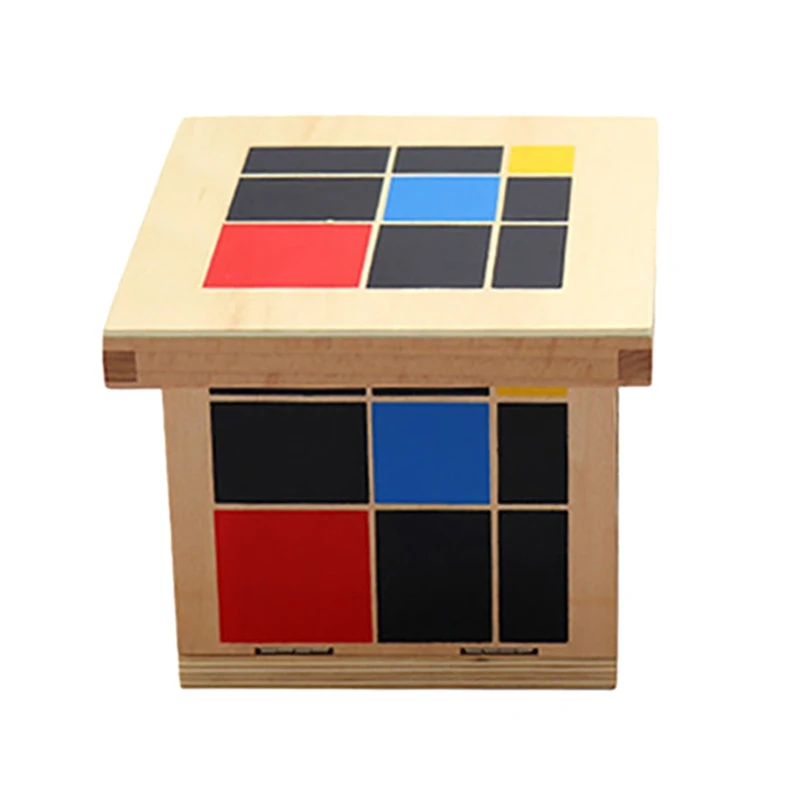 Early Learning Educational Toys Wooden Trinomial Square For Toddlers Preschool Training Learning Toys Great Gift