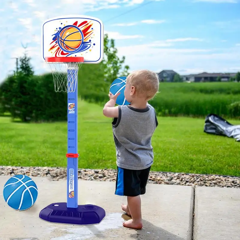 Basketball Stand Set 4 In 1 Basketball Stand Toy Sport Toys With Various Sports Modes For School Parties Family Gatherings Home