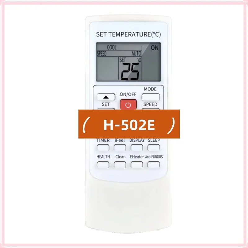 

Air Conditioner Remote Control Compatible with YKR-H/502E ESC-RC-725 - Stable Signal Easy Replacement AC Remote