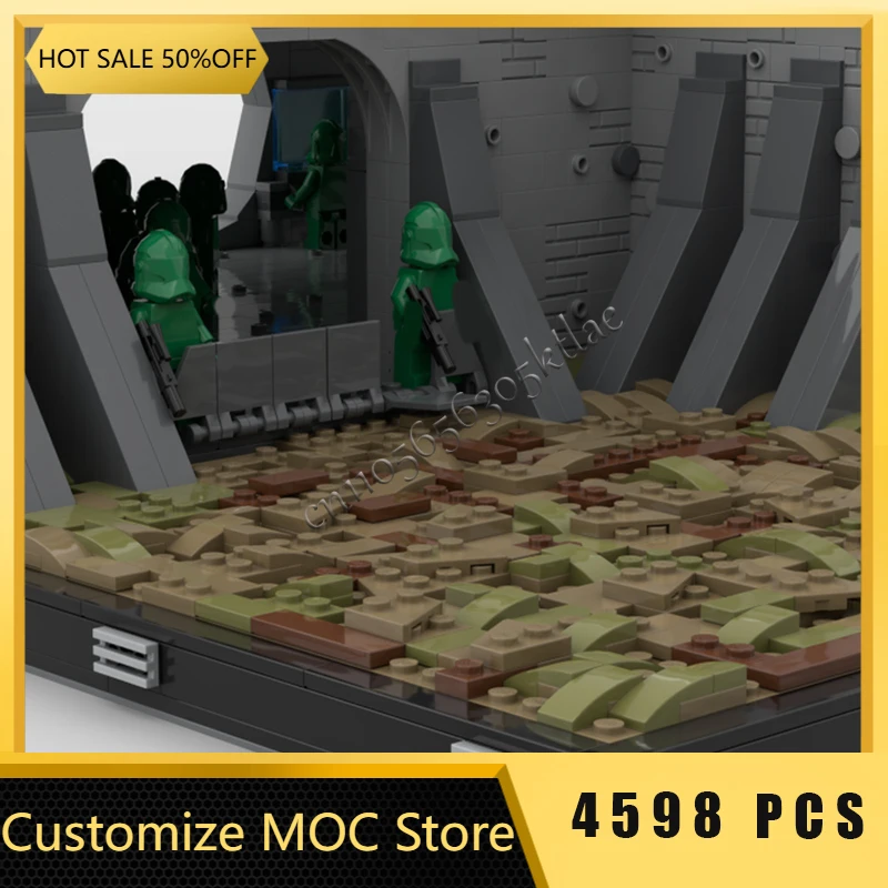 4598 PCS War Series Clone Ryloth Base Children Assembly MOC Building Block Model Educational DIY Building Toys Christmas Gifts view 3