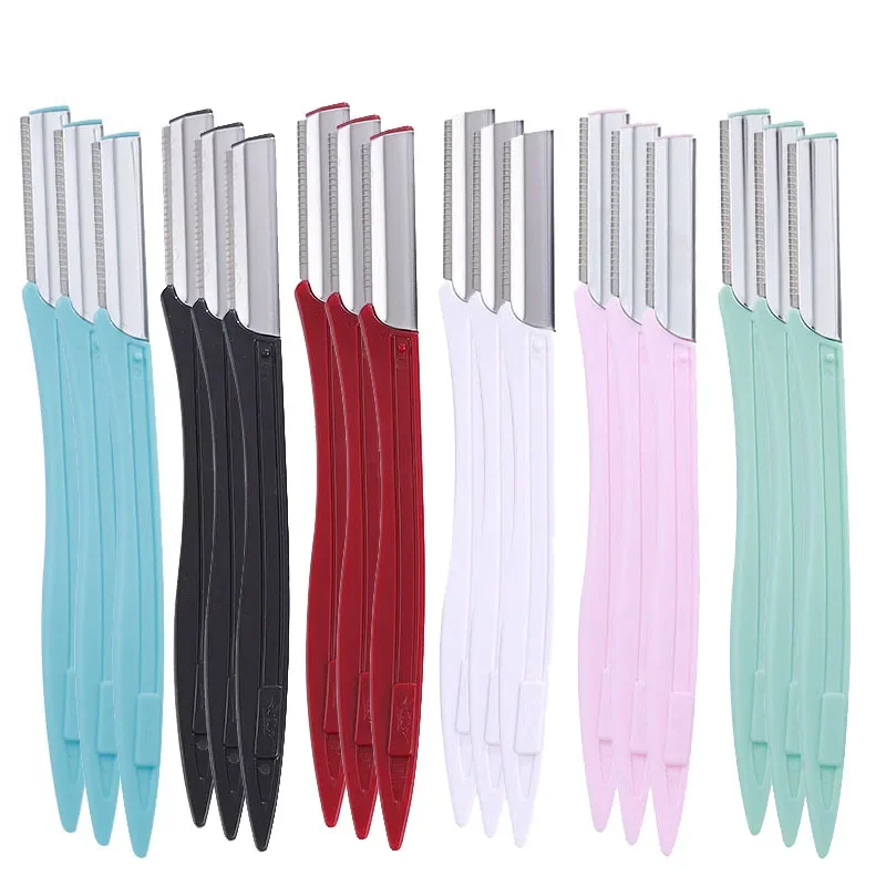 มีดโกนคิ้ว Karsyngirl 3/5/7 ชิ้น อเนกประสงค์ ขัดผิว กำจัดขนหน้า ใบมีดโกนขนคิ้ว