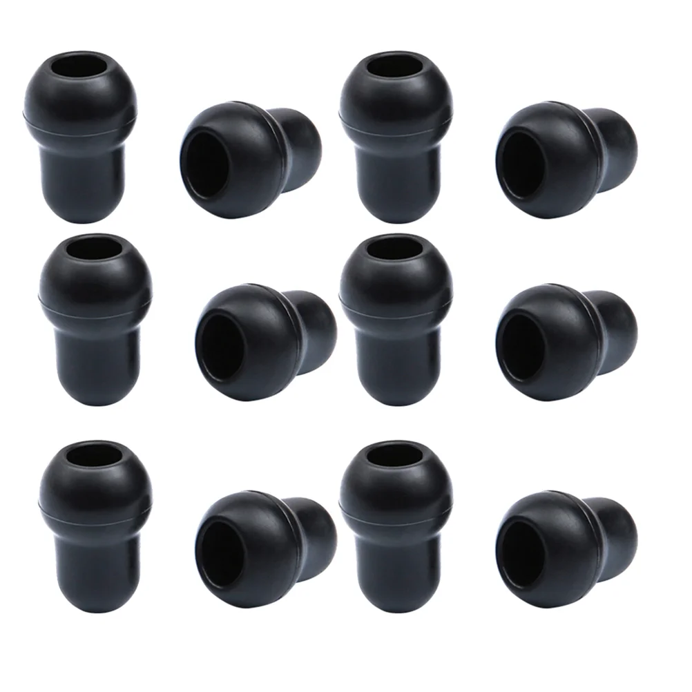 

12 Pcs Earplugs Stethoscope Tips for Replacement Gourd Shape Earbuds Silica Gel Echoscope