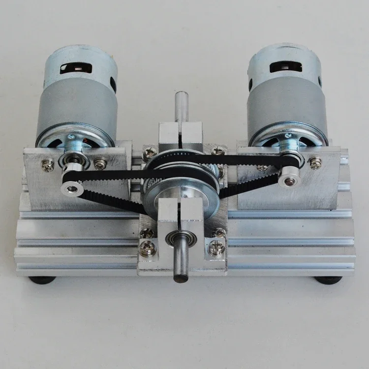 Dual motor drive can be positive and negative 775/795/895 DC DIY lathe, large torque and high speed device grinding