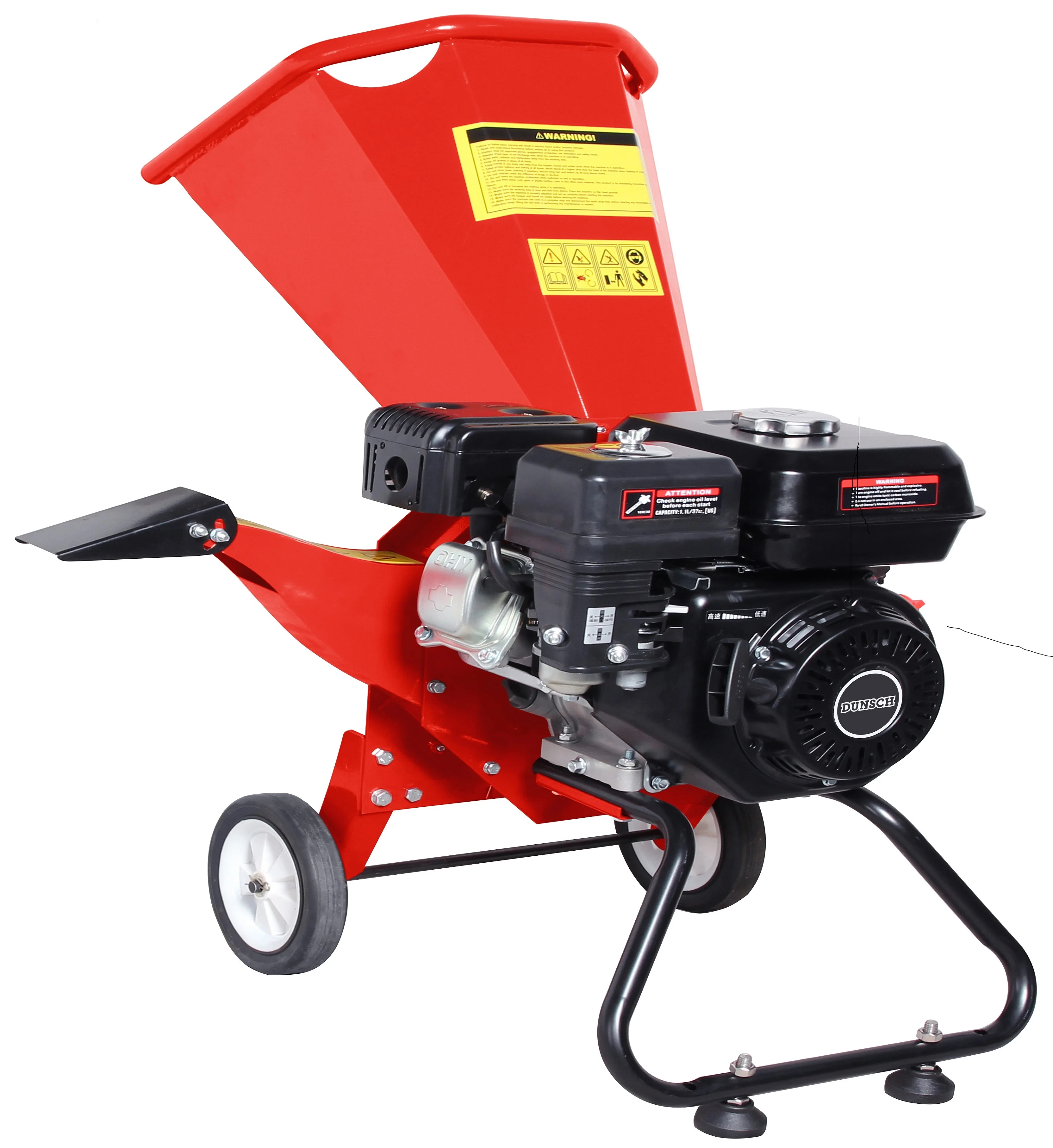 

7.5HP Mini Gasoline engine branch crusher Wood Chipper Shredder for garden use