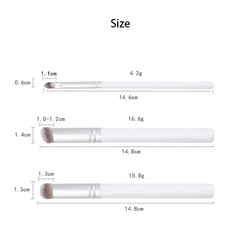 Concealer Make-up Kwasten Ronde Precisie Verbergen Acne Marks Donkere Kringen Tongborstel Make-up Gereedschap Make-up Kwastenset