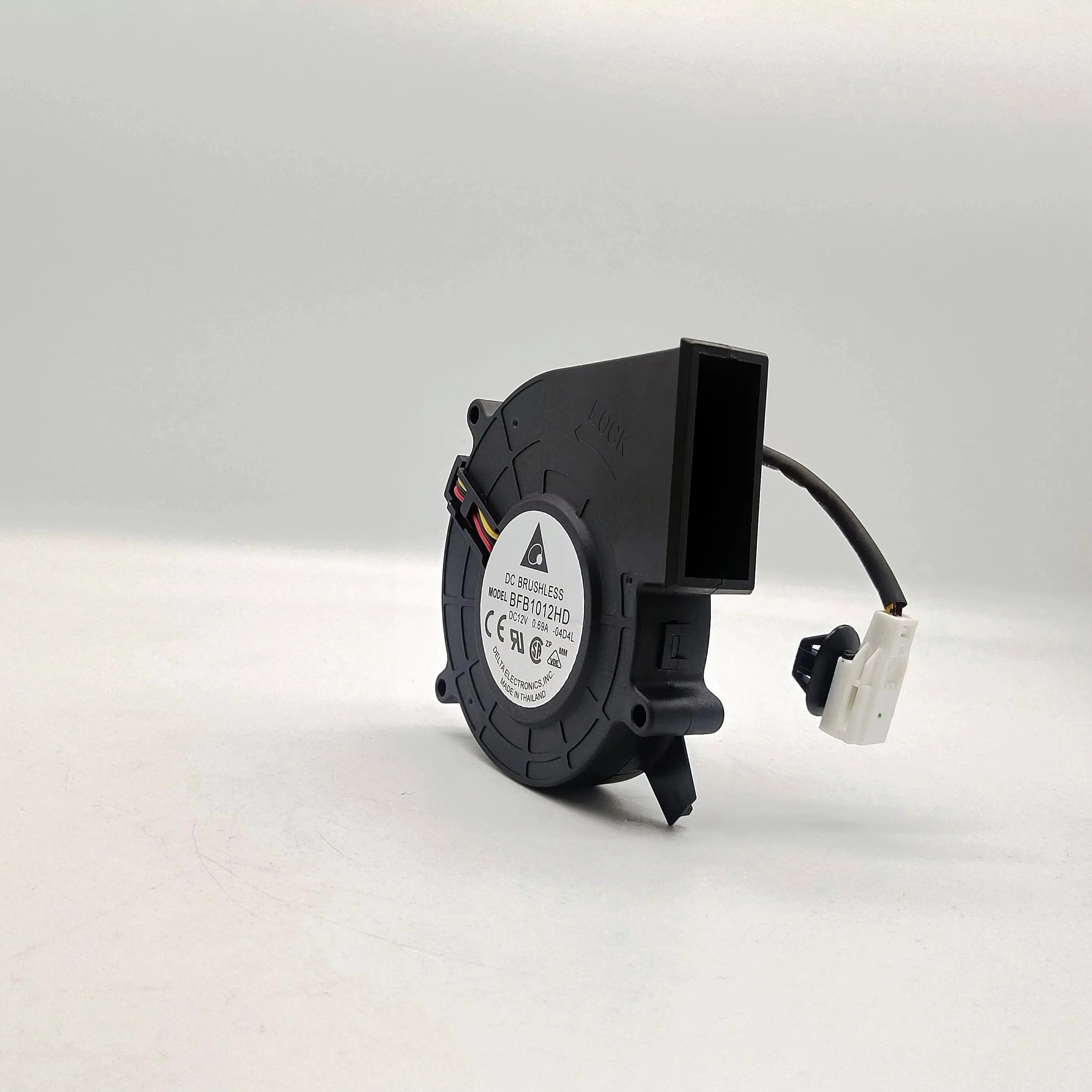 Original Delta BFB1012HD-04D4L 12V 0.58A Blower Fan with Dual Ball Bearing Turbo Cooling Fan for Electronics