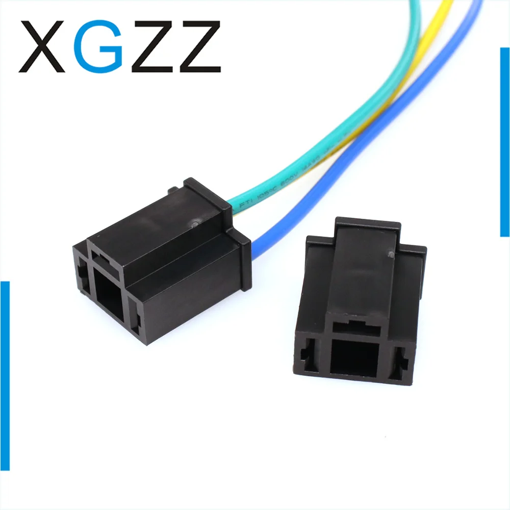 H4 car headlight socket male and female connector modification socket high temperature resistant bulb plug