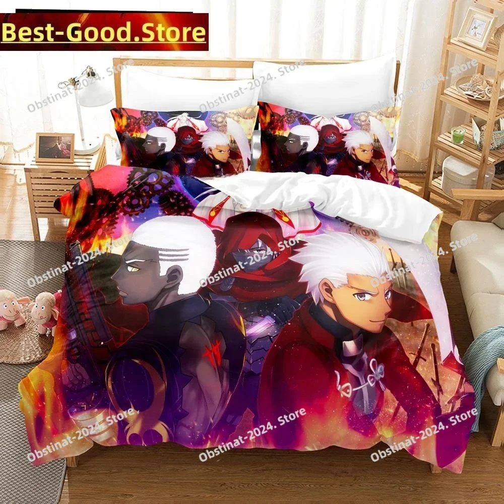 

3D Cartoons FateGrand Order Emiya Alter Bedding Set Single Twin Full Queen King Size Bed Set Adult Kid Bedroom Duvet cover Sets