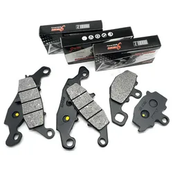 For KAWASAKI ZR750 Z750 2004 2005 2006 Z750S ZR750L 2007 2008 2009 2010 ZR Z 750 Motorcycle Front Rear Brake Disc Pads Kits