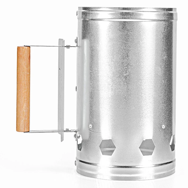 

Big Deal Stainless Steel Charcoal Barrels Charcoal Igniting Carbon Barbecue Igniter Outdoor Barbecue Carbon Barrel