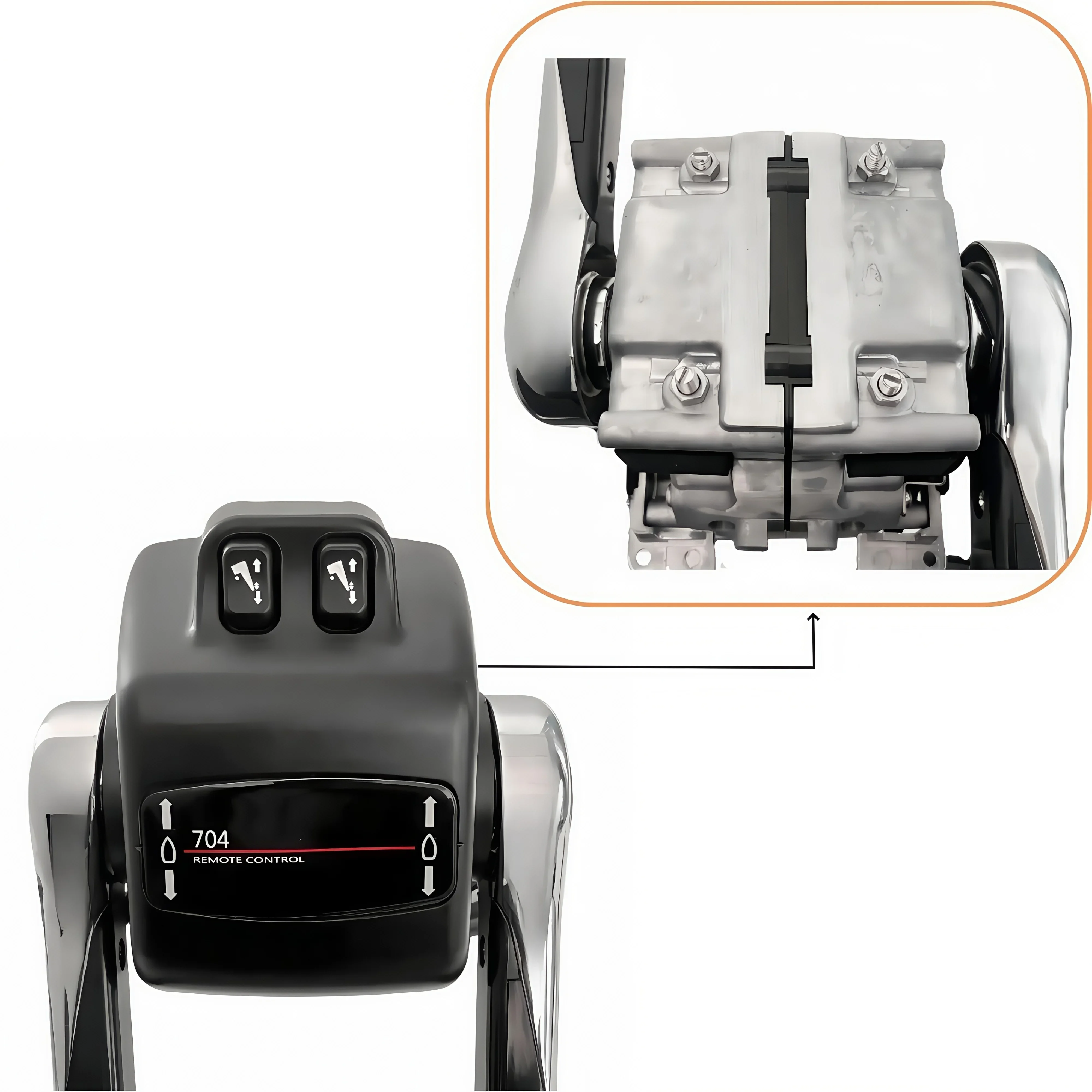 Wholesale Ya maha 704 Control Box, Dual Control Controller, Marine Control Box