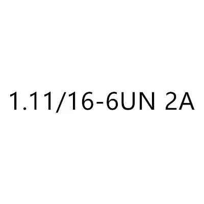 1.11/16-6UN-8UN-12UN-2A American system thread ring gauge GO NOGO