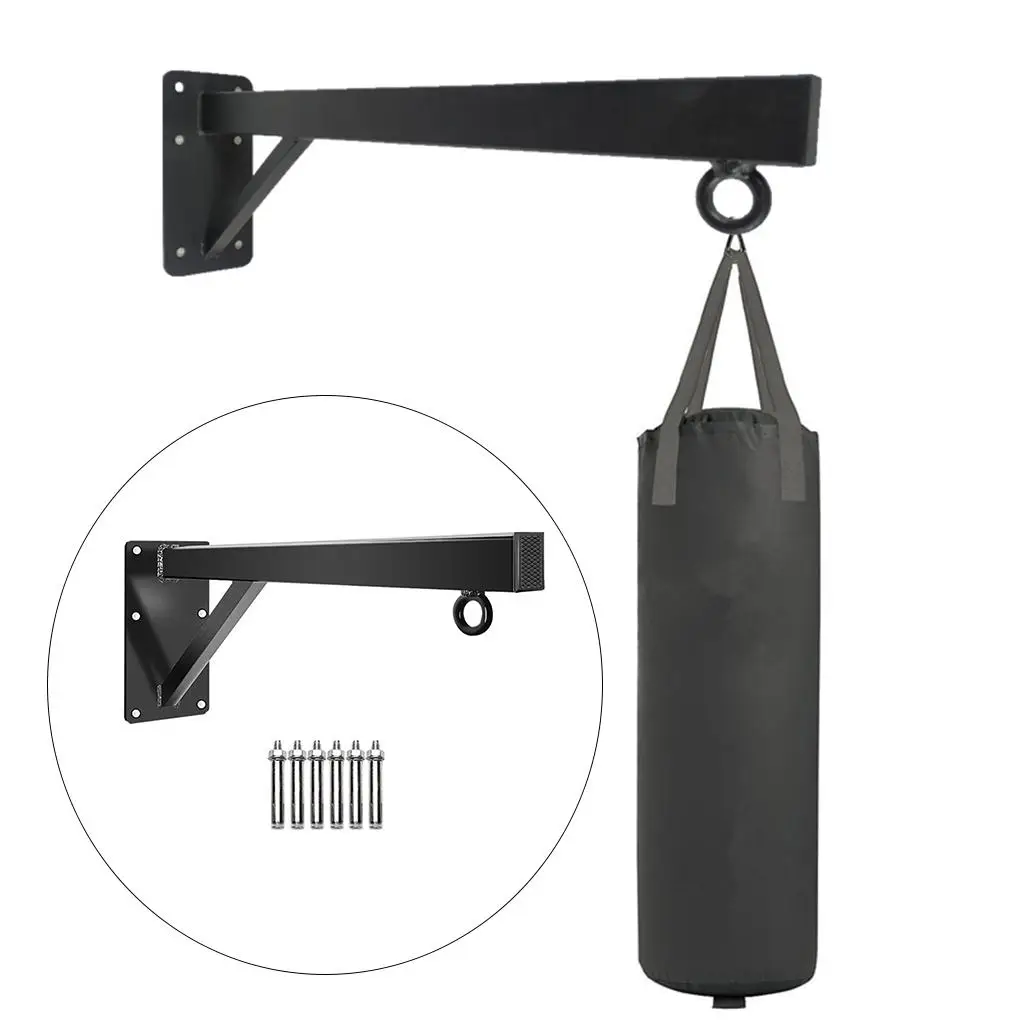 Heavy Punching Bag Wall Mount Hanger - Heavyduty  Mounting Bracket  Training