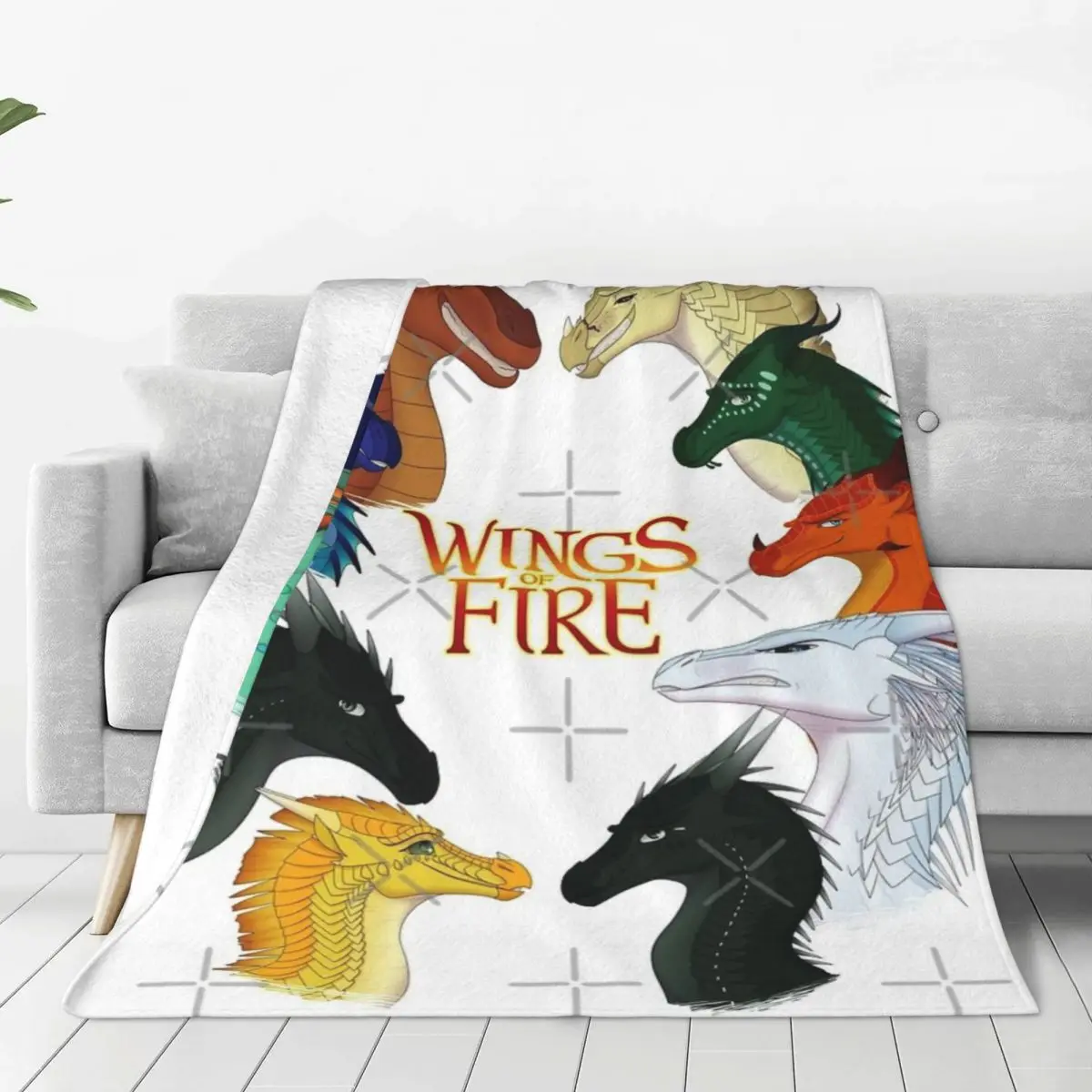 Wings Of Fire - All Together Four Seasons Universal Blanket Movie Theater Can Be Laid Halloween Gifts