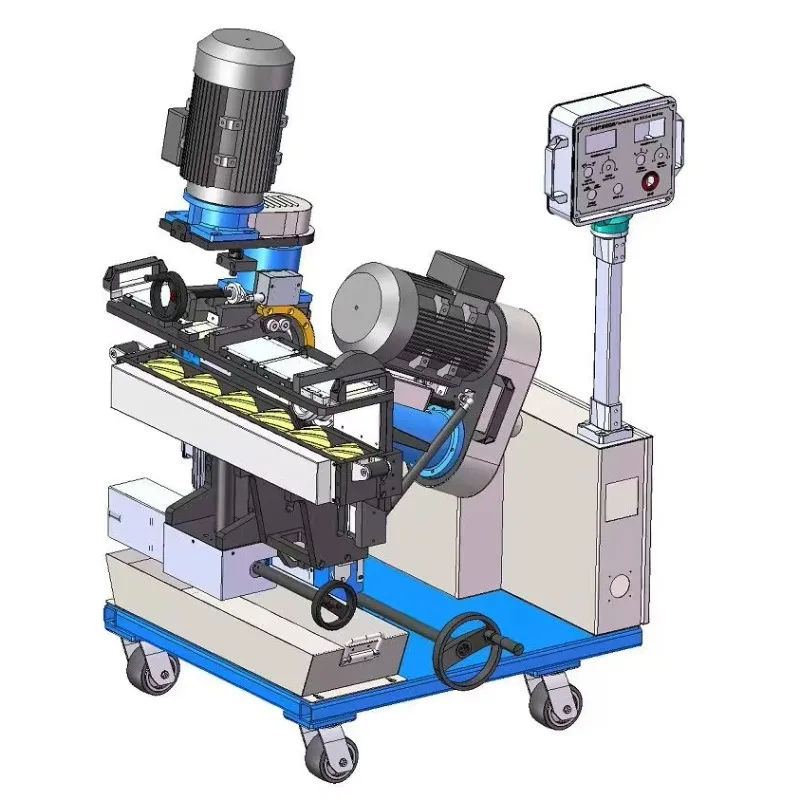Automatic BC-100KS Plate Beveling Machine with CNC Blades for Steel and Stainless Steel Chamfer Construction Industries No Spark