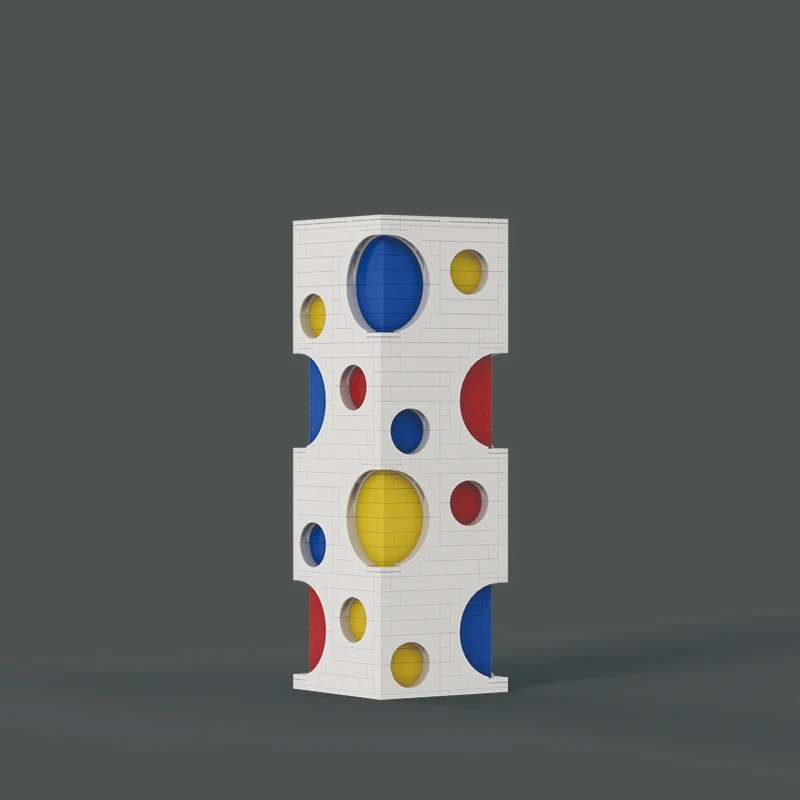 

MOC building block toy vase Model 555pcs Creative holiday gift suitable for all architecture enthusiasts
