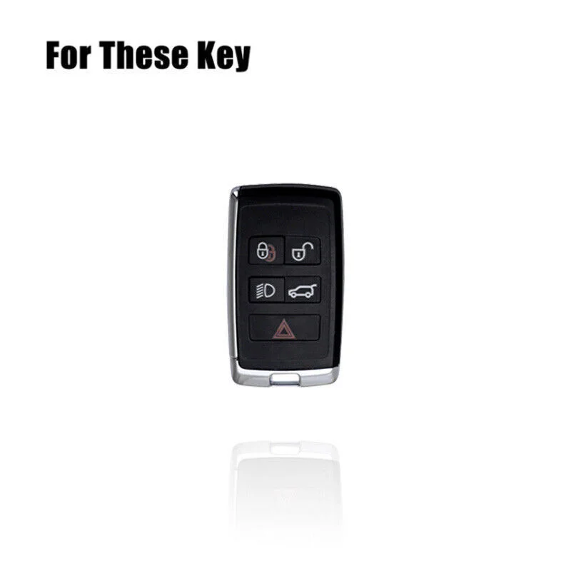 Z+ Zinc Alloy TPU Car Key Fob Case Cover For Jaguar E-Pace XK XE XF XJL XJ I-Pace