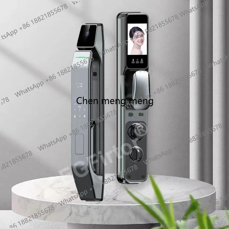 EGFirtor Finger Vein Recognition Smart Door Lock 3D Face Recognition Fingerprint Wifi Electronic Anti-theft Password Lock