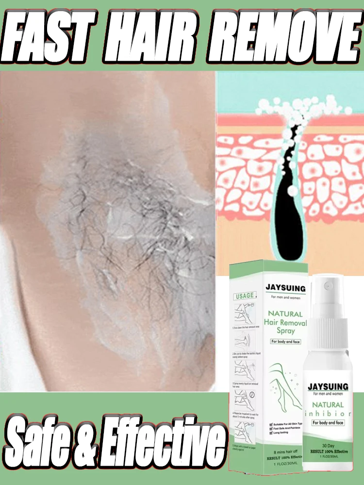 Hot sales Painless Hair Removal Cream Intimate Areas, Legs, Chest, Arms and Back Mild and Smooth Skin, Fast and Easy Hair Remova