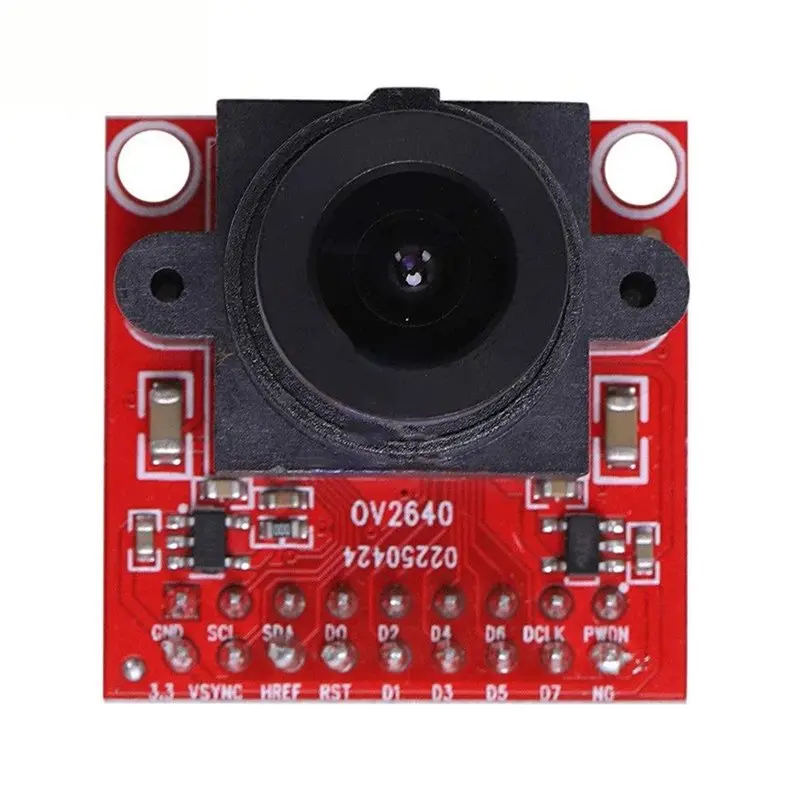 OV2640 2MP 1600X1200 Pixels Camera Module STM32F4 Driver Support For RGB565/JPEG YUV/Ycbcr Formats Source Code Output