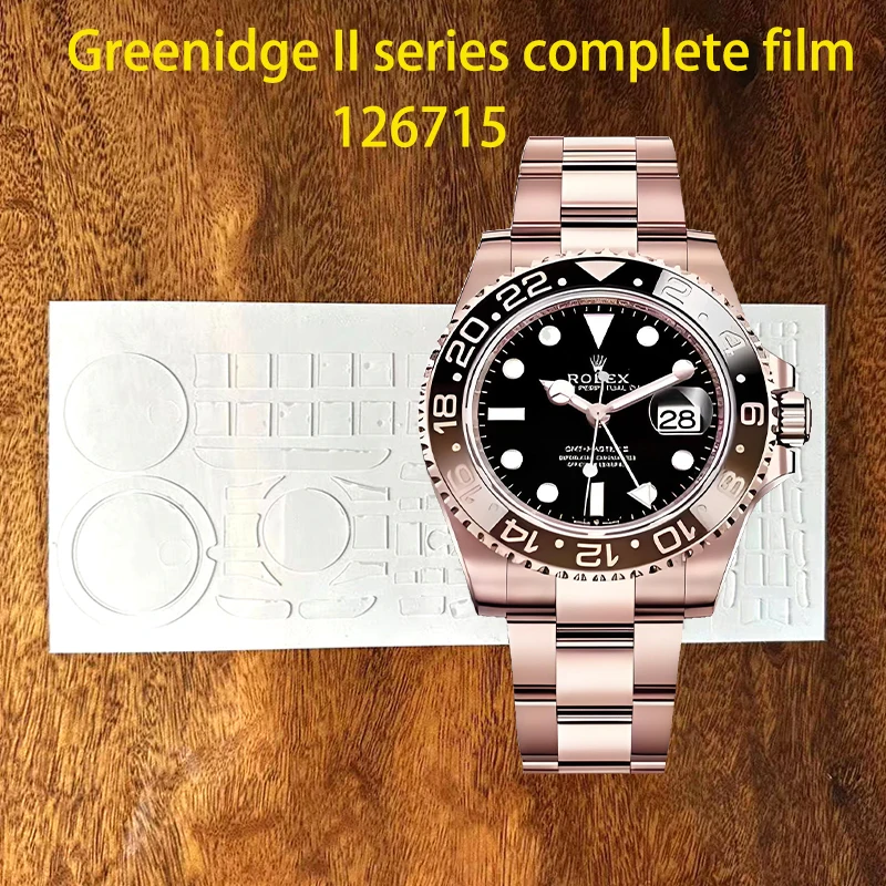 Suitable for Rolex film 126715 Greenwich Type II series 40MM dial watch protective film