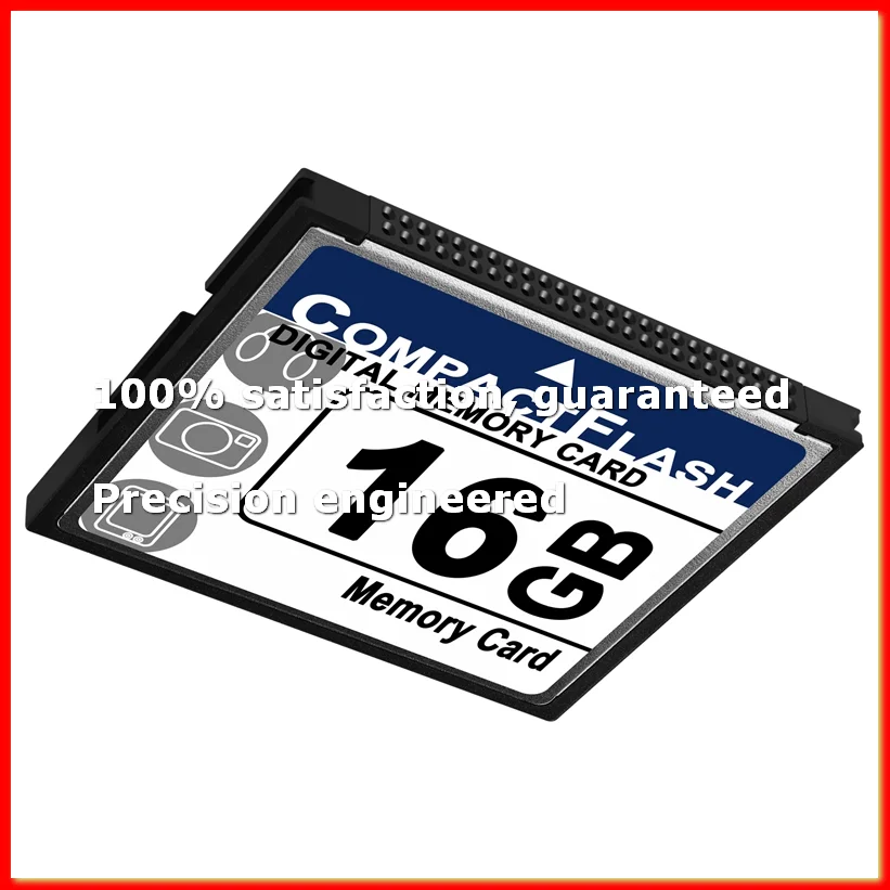 Professional 16GB Compact Flash Memory Card(White&Blue)-A68X
