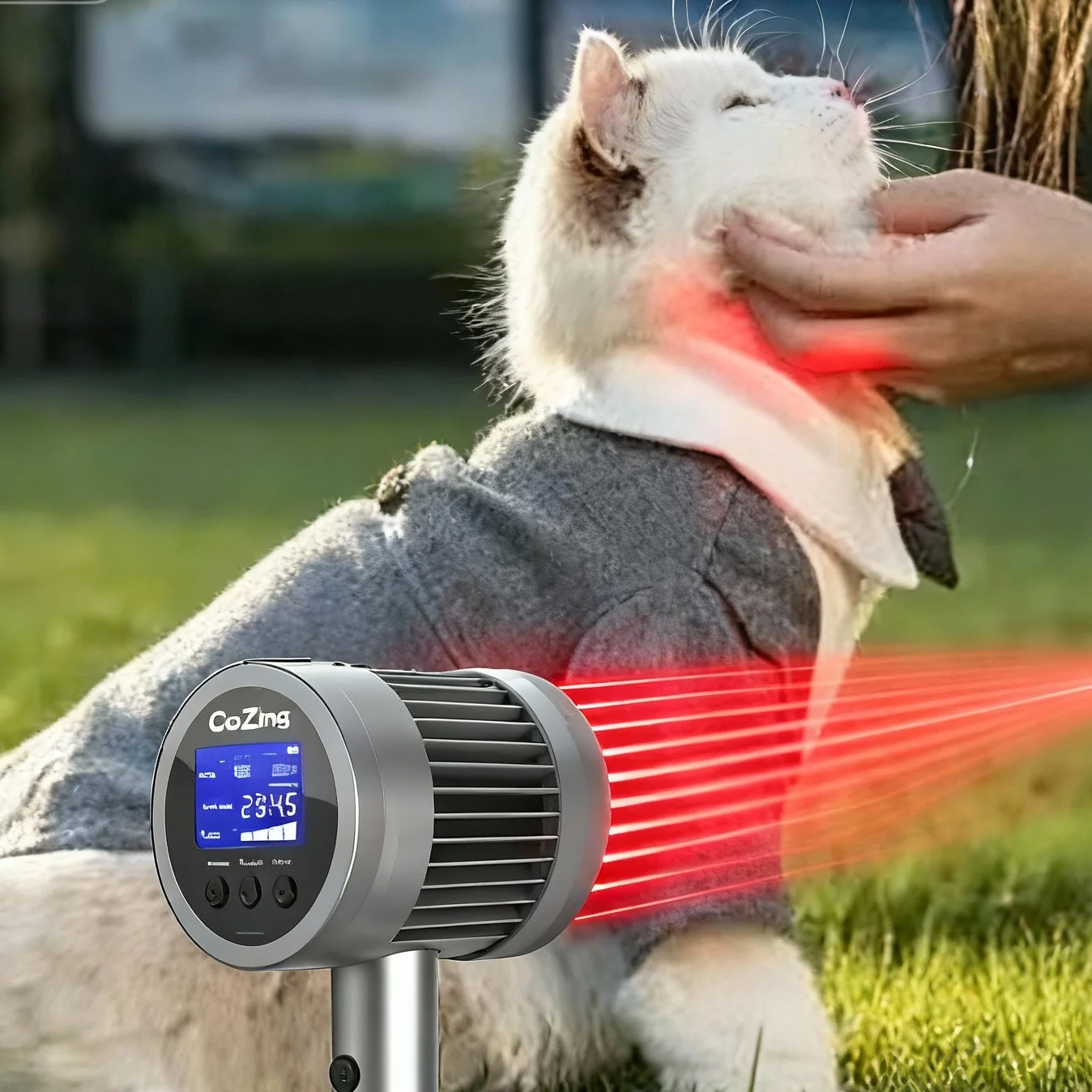 

Professional Cold Laser Device for Deep Tissue Treatment in Pets, for Hip Dysplasia & Arthritis