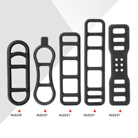 5/10Pcs Front Light Elastic Band For Road Bike Cycling Headlight Silicone Elastic Strap Bandage Stretch Holder Lamp Mount Parts