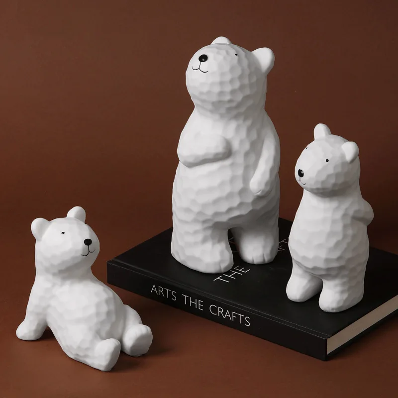 

Electroplated Ceramic Bear Ornaments, The Perfect Blend of Light, Luxury and Playful Charm