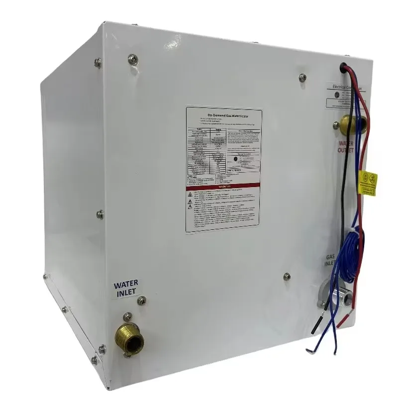 تصميم جديد 10L 12V سخان مياه غاز البترول المسال مخصص، شاشة ديجيتال LED مع التحكم الدقيق في درجة الحرارة للمركبات الترفيهية والتخييم #5