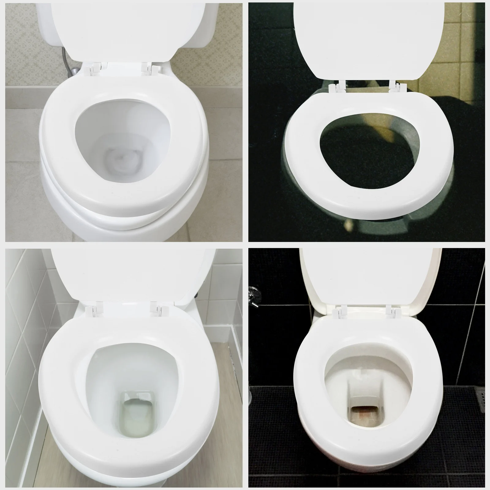 

Soft Toilet Seat Cover Round Bathroom Replacement White V-Shaped Foam Seat Cushioned Lid EVA Material Comfortable