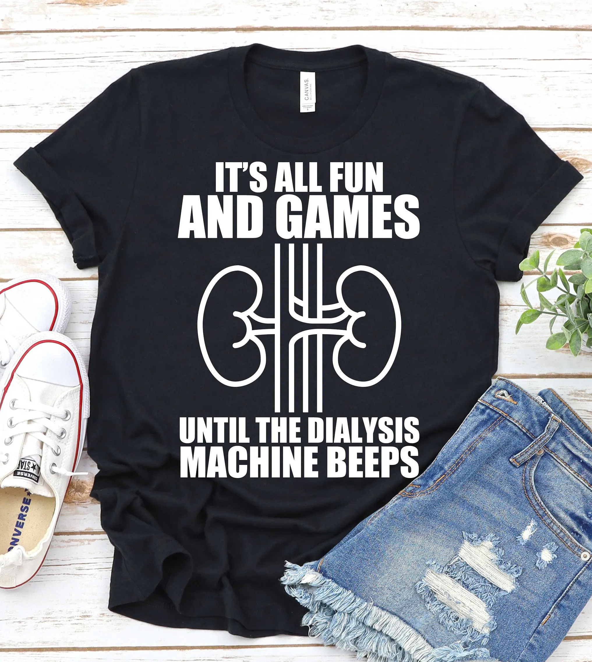 Dialysis Technician T Shirt Tech Nurse Renal Nephrology Patient