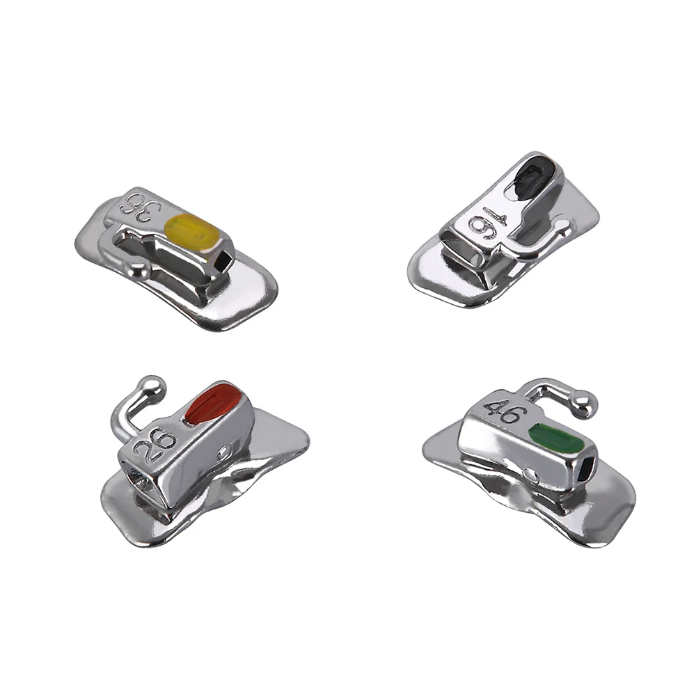 50er-Pack AZDENT Dental Orthodontische Bukkalröhrchen 1./2. Molaren Mesh-Basis Nicht konvertierbar, haftbar, Roth MBT Edgewise 0.022/0.018 – Detail 5