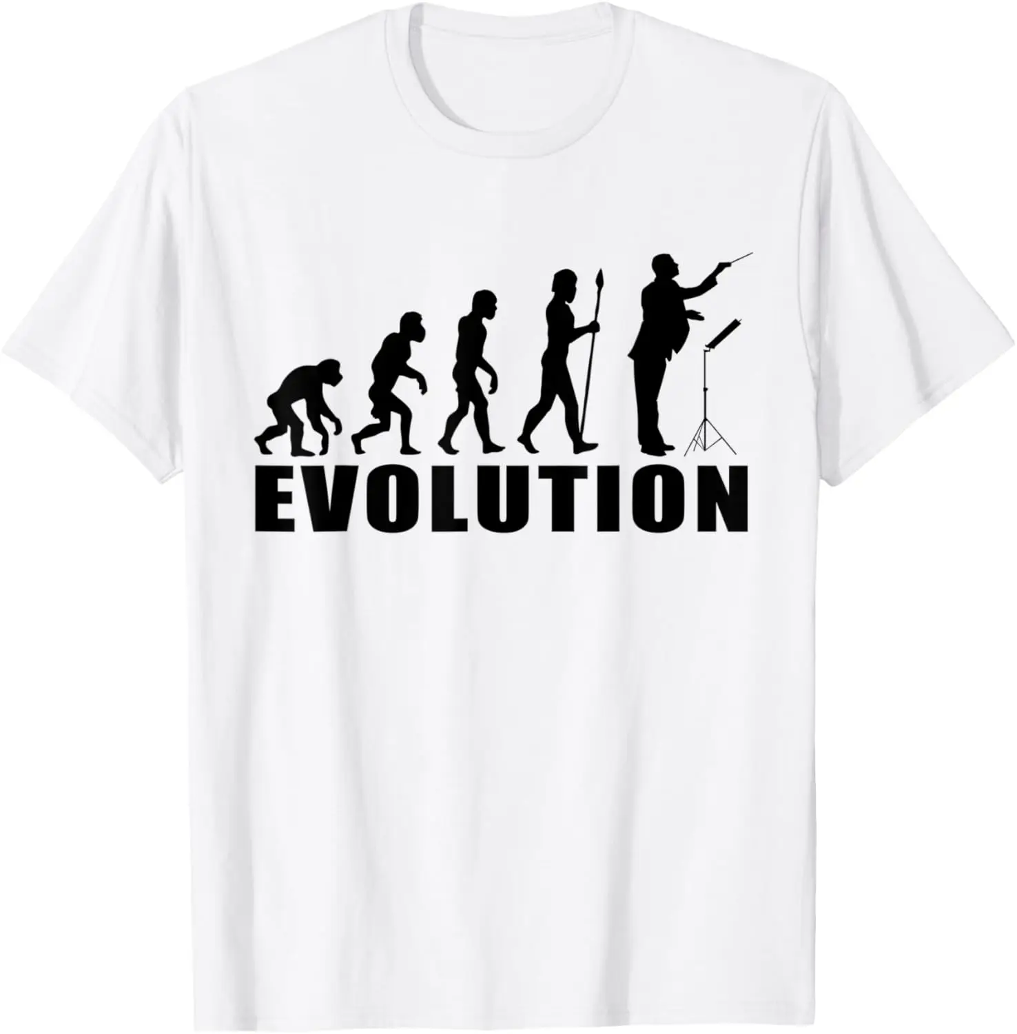 

The Evolution of the Conductor - Music Orchestra T-Shirt