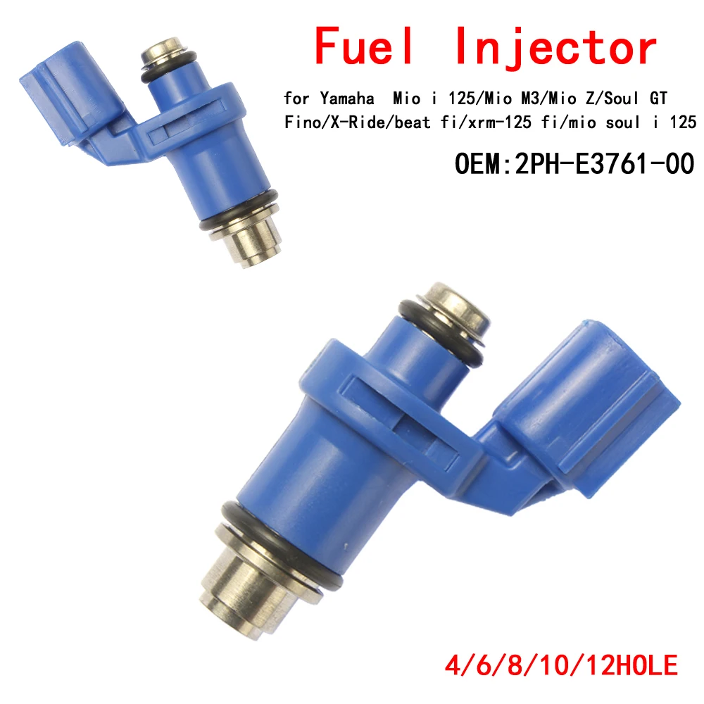 

Форсунка топливной форсунки для Yamaha Mio I 125/M3/Z/Soul GT/Fino/X-Ride/Beat Fi/Xrm-125 Fi/Soul I125
