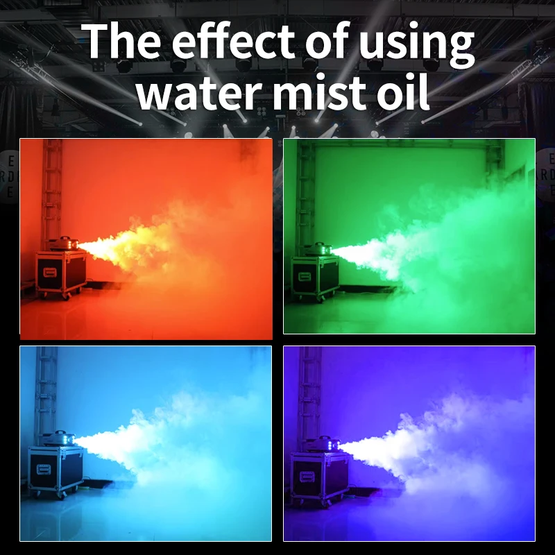 المياه الضباب النفط المرحلة الضباب السائل/السائل ، المياه القائمة على زيت الدخان ، منخفضة الكذب آلة الضباب ، لآثار المرحلة ، عالية النقاء ، 2L