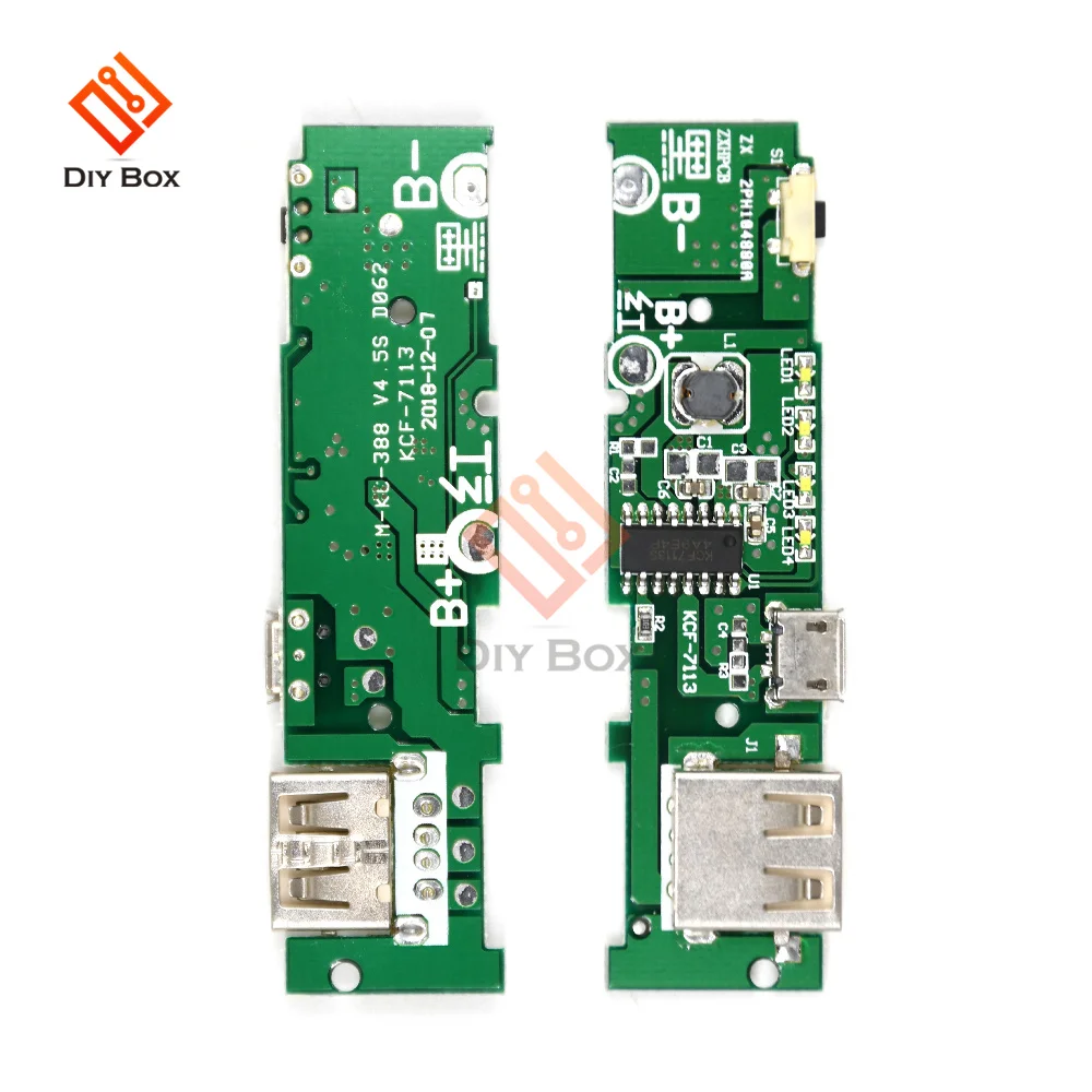 5V 1A Power Bank Charger Module Charging Circuit Board Step Up Boost Power Module For Xiaomi Mobile Power Bank DIY