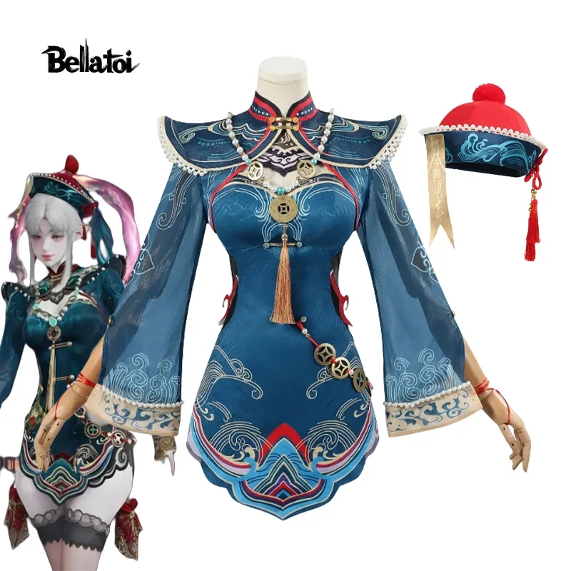 2025 Game Naraka Bladepoint New Tessa‌ Anime Cosplay Costume Sexy Dress Halloween Costumes Party Cheongsam Customized Suits