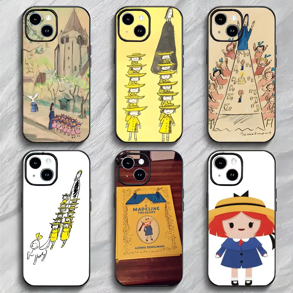 Funda para Teléfono Madeline-ly Madeline Paris Brave, Empaque Suave y Ligero para iPhone 17 16 15 14 13 Pro Max