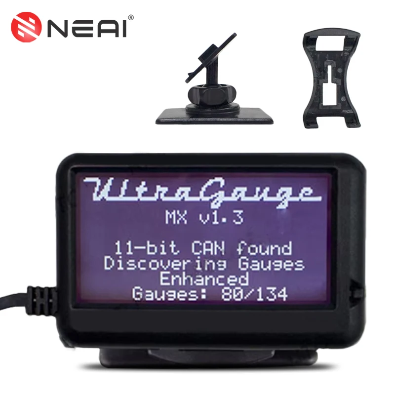 

UltraGauge MX V1.3 OBD2 Scanner Transmission Temperature Auto Car Scanner Ultra Mileage Calculator Pending Trouble Code Reader