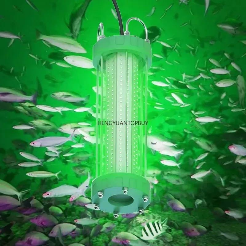 Good stuff 300W 220v IP68 Light Emitting Diode Flood Light Green White Attraction Fishing Light Emitting Diode
