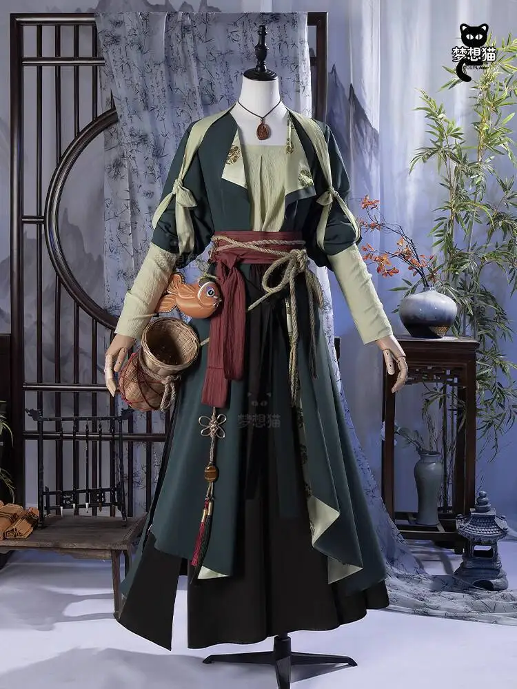 

New Where Winds Meet Fiesta Carnival Halloween Cos Cosplay Yingying Clothing Antiquities Hat Game Anime
