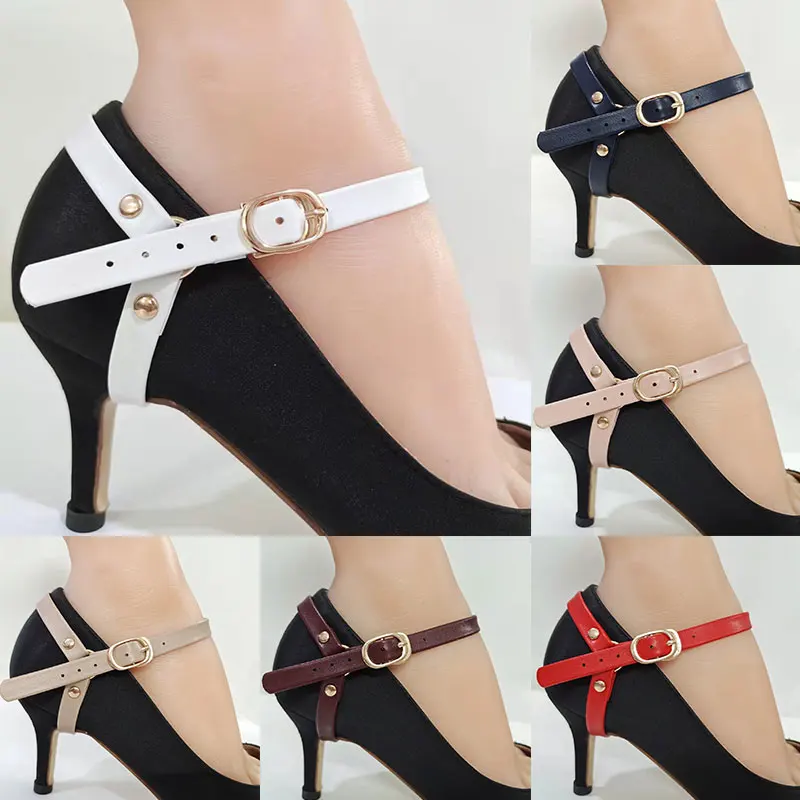 Pakiet Shoelace damskie buty na wysokim obcasie gospodarstwa luźne antypoślizgowe paski zespół regulowane buty do kostki pas akcesoria do obuwia