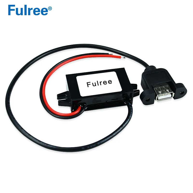 Mini Micro USB tipo C USBC, convertidor reductor de 12 V, 24V, 36V, 48V, convertidor A 5 V, 3A, cargador de teléfono para coche, CC, 12 voltios a 5