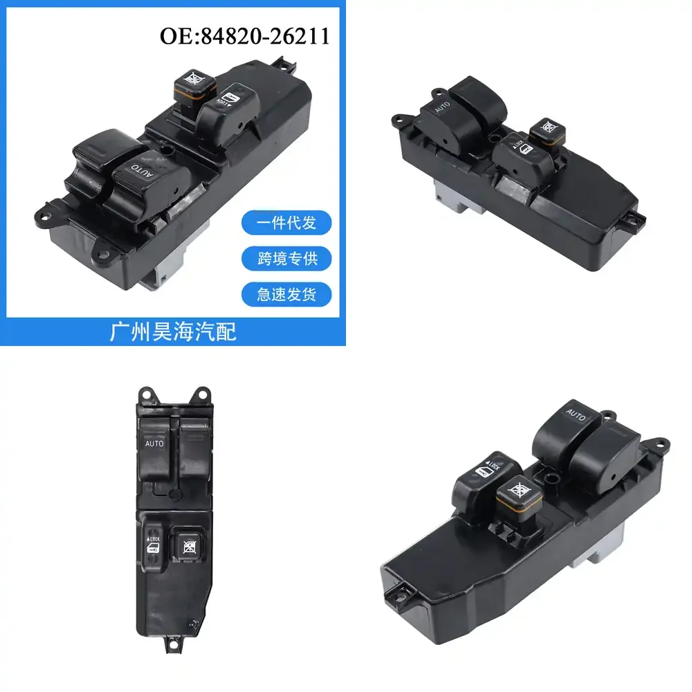 

Electric Window Switch for Toyota Hiace 2006 2007 2008 2009 2010 2011 2012 2013 Power Window Control Switch Car Door Window